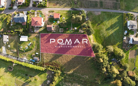 Tylko u nas! Piękna działka w Skrzyszowie