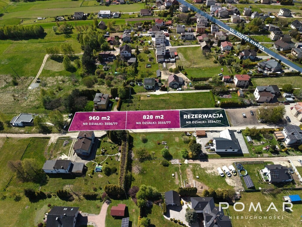 Trzy działki budowlane ★ Radlin I MPZP 767–960 m²