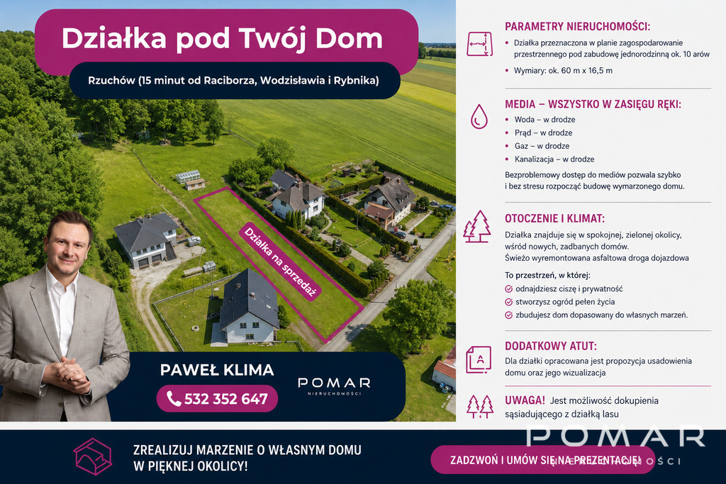 *Działka budowlana w pięknym miejscu*