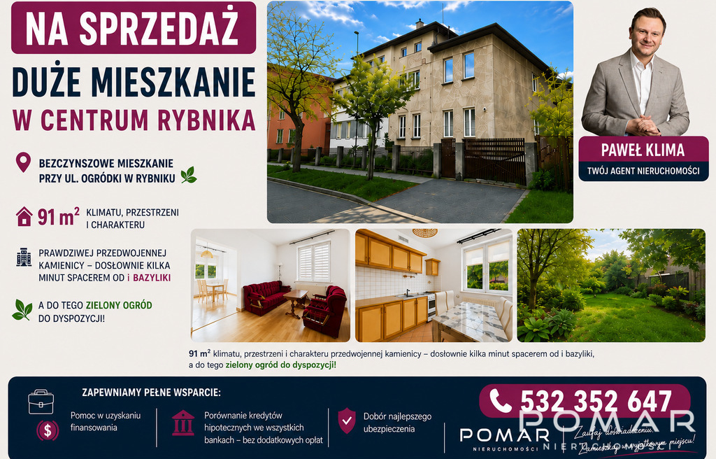 *Bezczynszowe mieszkanie w centrum Rybnika*