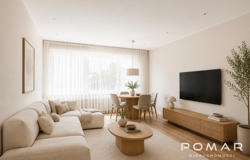 61 m² | 3 nieprzechodnie pokoje | 1 piętro