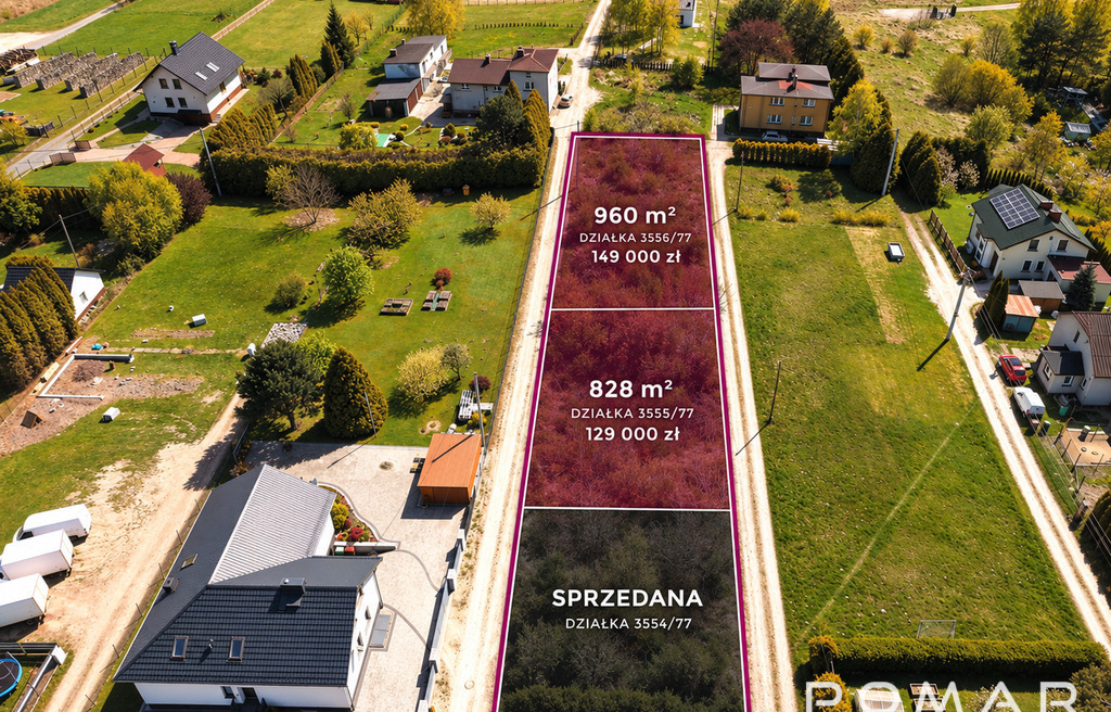 Ostatnie dwie działki budowlane | Radlin | MPZP | media | 129 000 zł